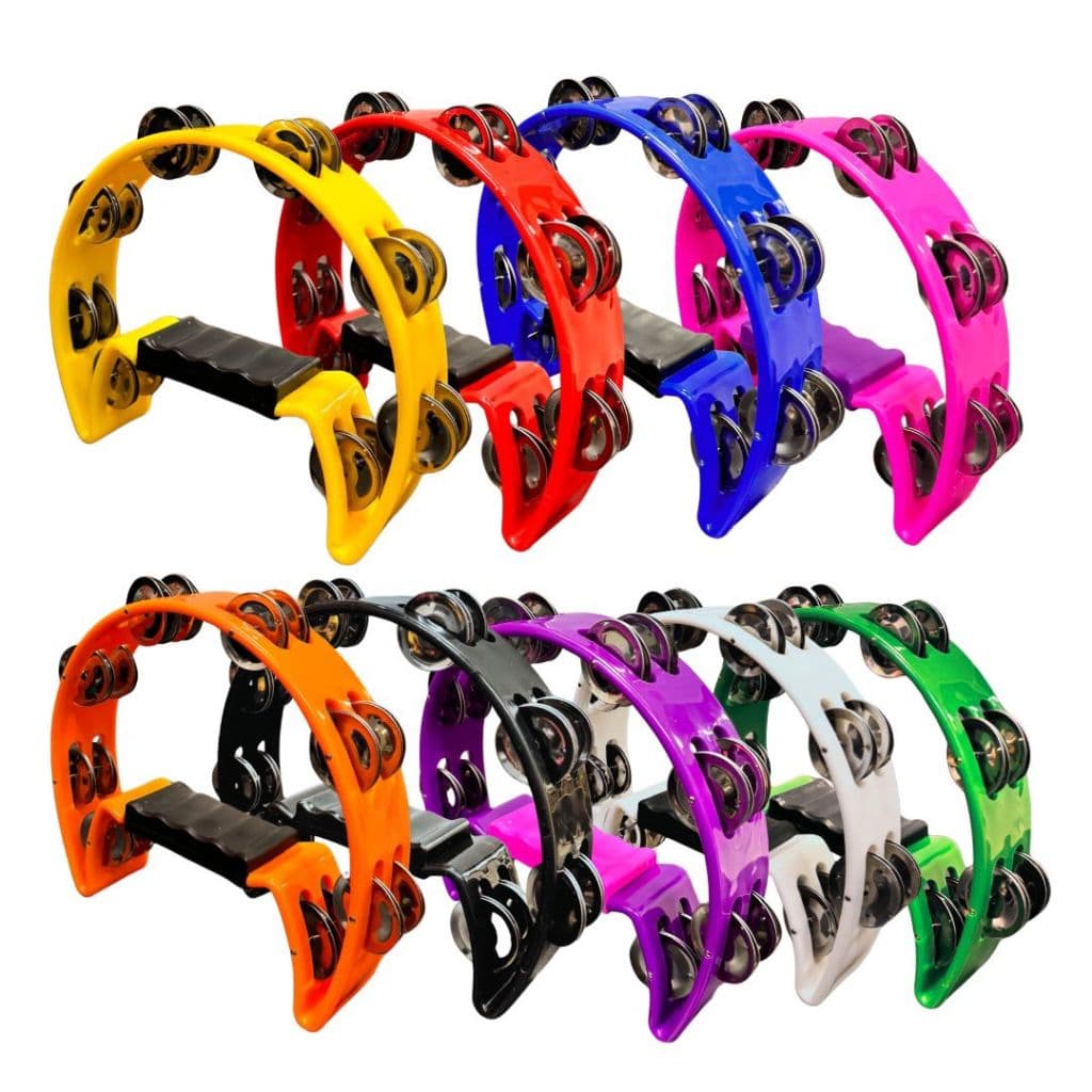 Pandeiro Meia Lua Pandeirola Colorido