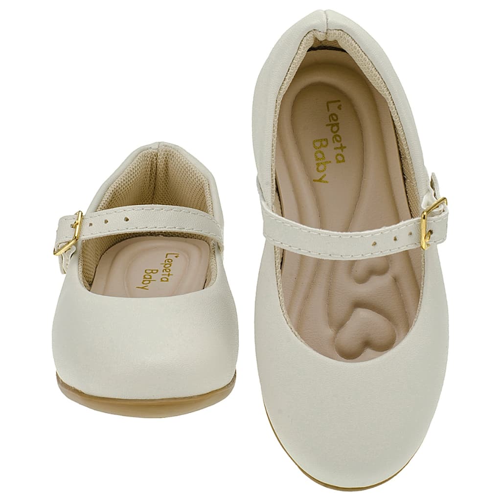 sapato infantil menina sapatilha uso formal e diario palmilha super macia e confortável