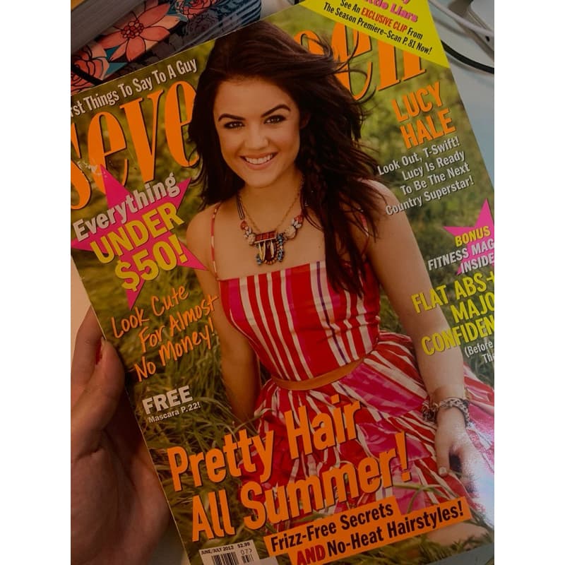 Revista Seventeen Importada dos EUA - Com Lucy Hale (Pretty Little Liars)