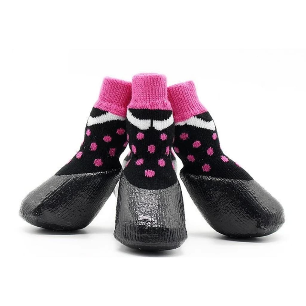 Meia Sapato Antiderrapante Para Cachorro Porte Médio e Grande - Impermeável, Prova D'água