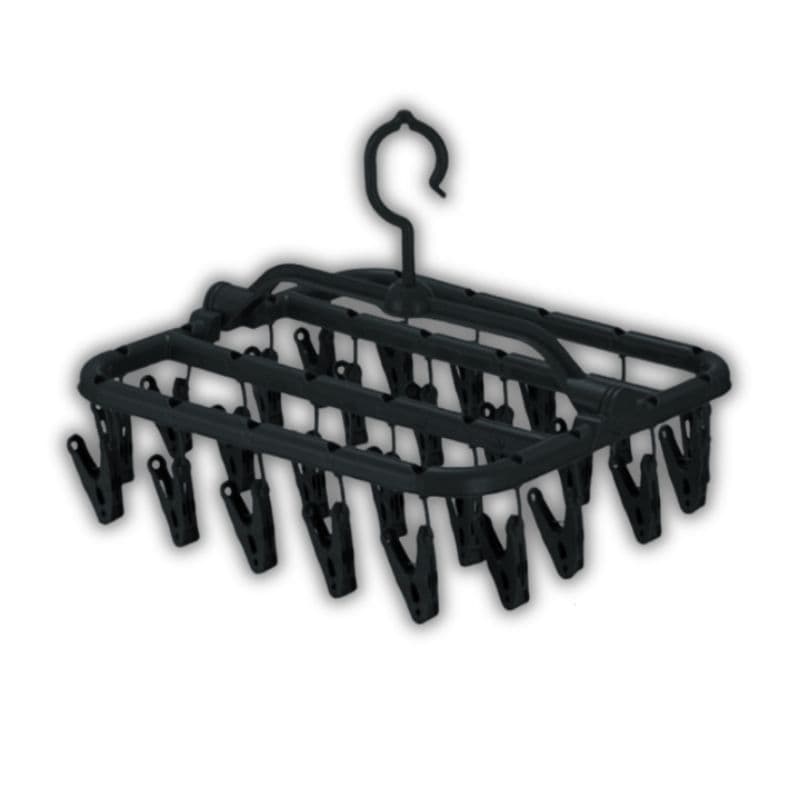 Varal Roupas Íntimas Varal de Apartamento 26 Prendedores Varal de Calcinha Meias Cuecas Dobrável