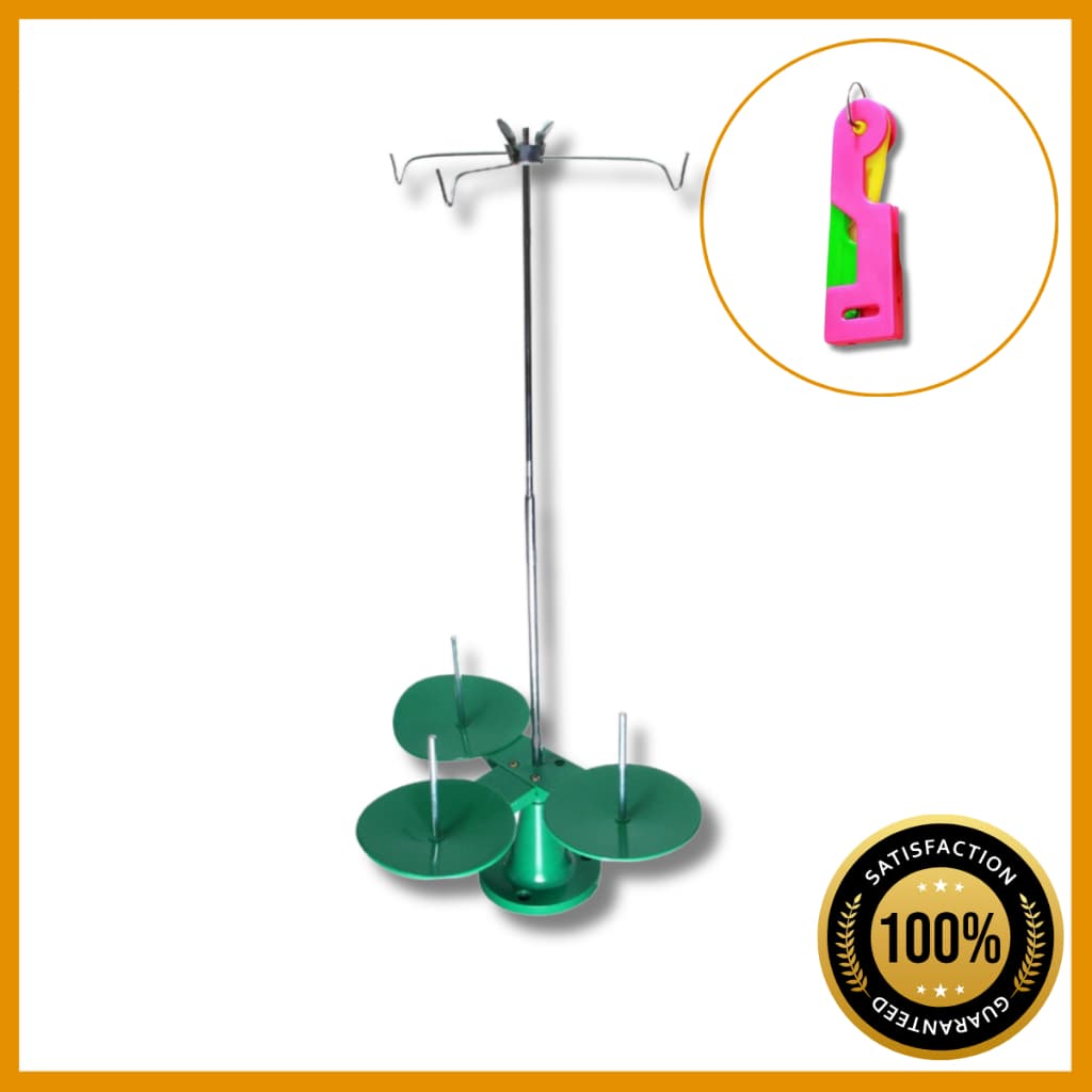 Porta Fio de Cone Suporte para Máquina Overloque Verdinha GN1