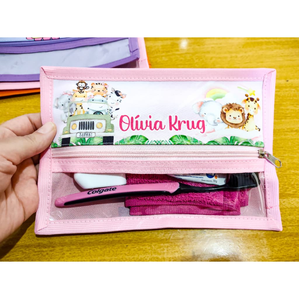 PORTA ESCOVA - Organizador higiene INFANTIL- COM NOME - anuncio 2