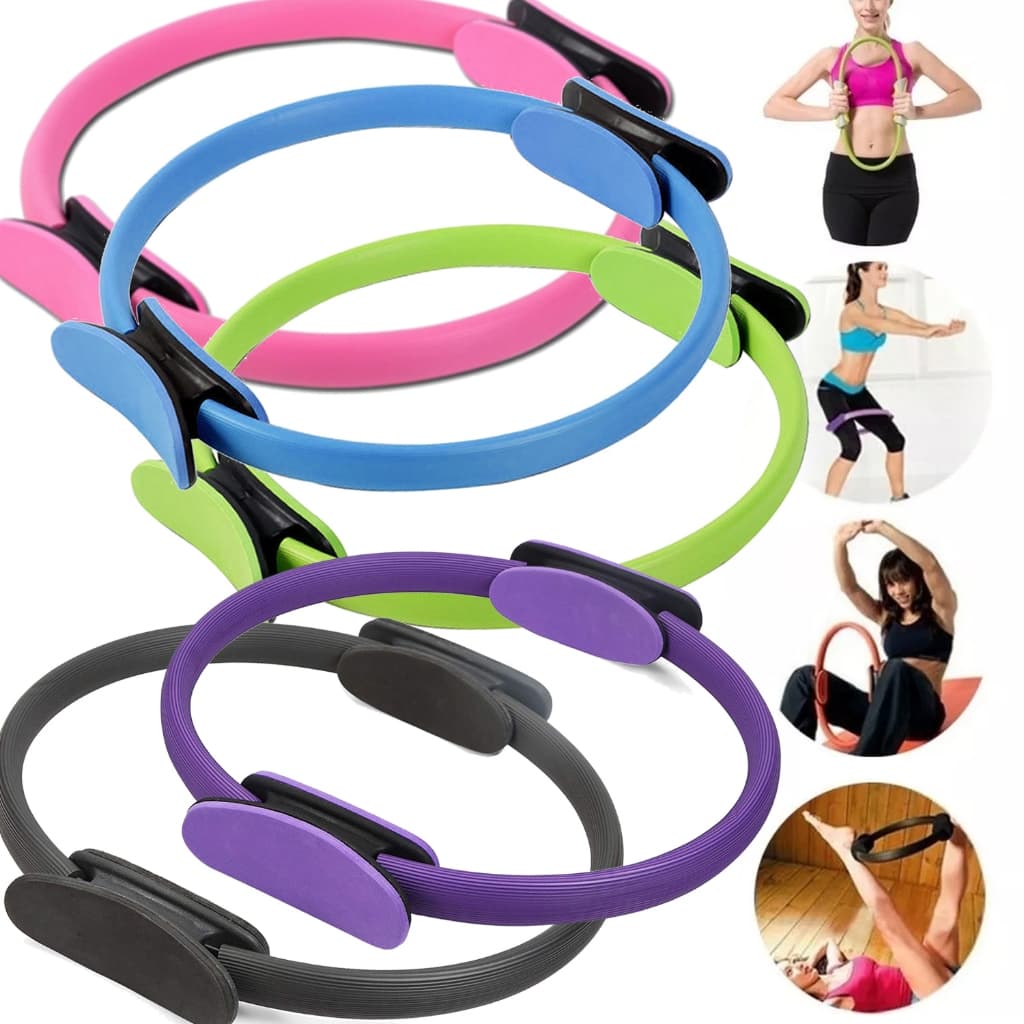 Anel Pilates Arco Magic Circle Lorben Fitness Tonificador Círculo Mágico Exercícios