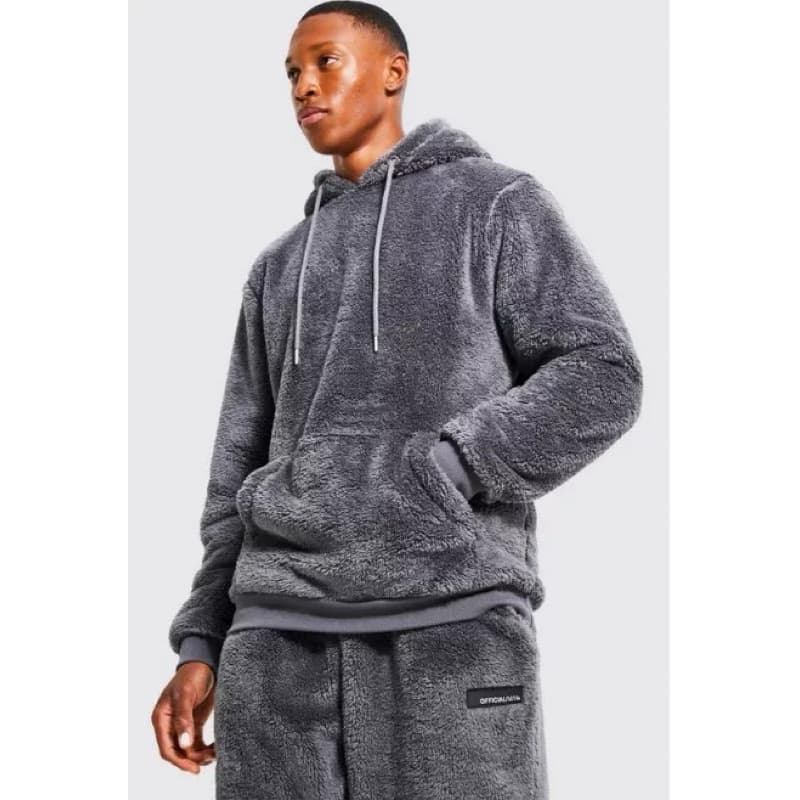 blusa fechado  masculino pelinho com capuz bem quente bolso no2788