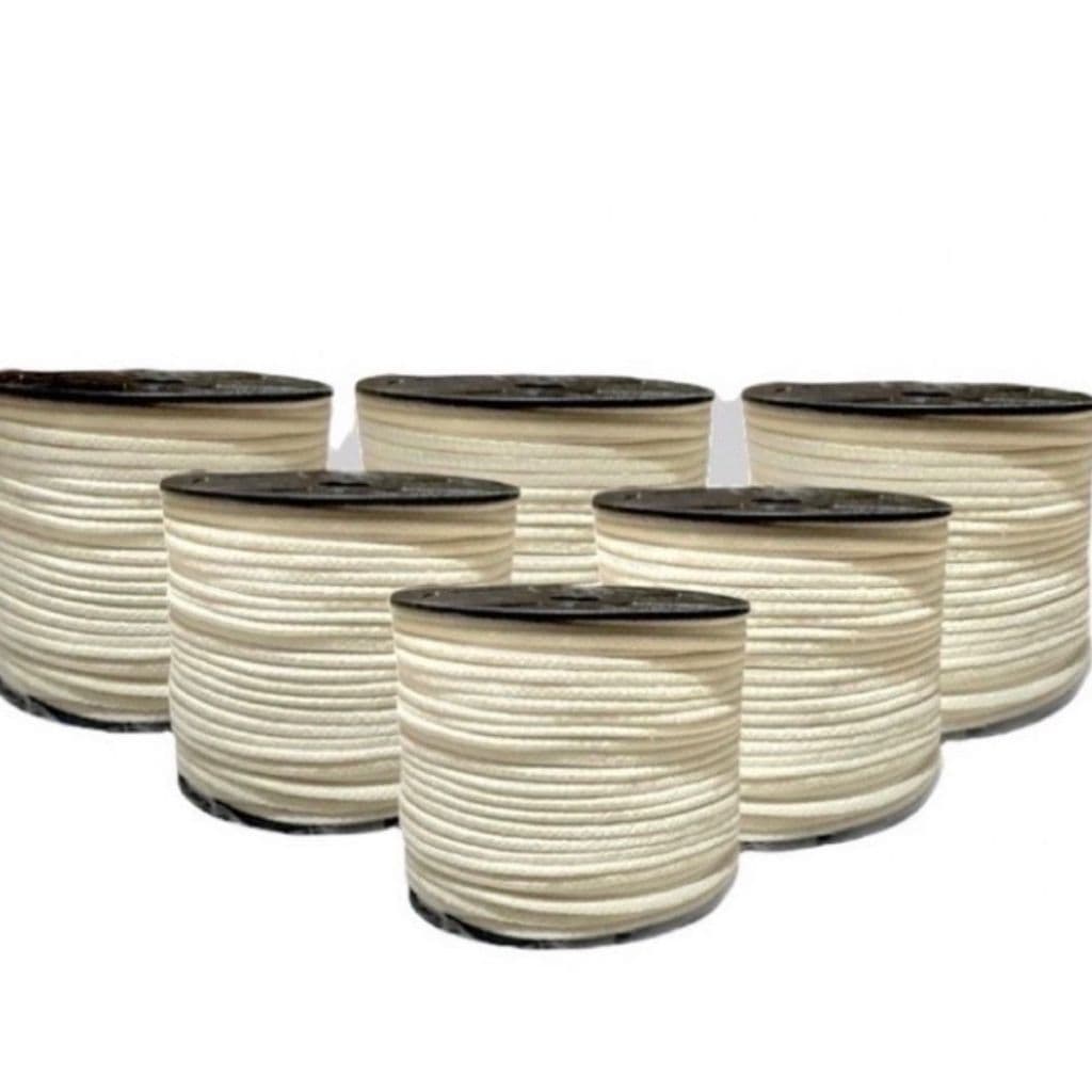 corda/cordão de algodão trançado 4mm 100metros VARIAS CORES