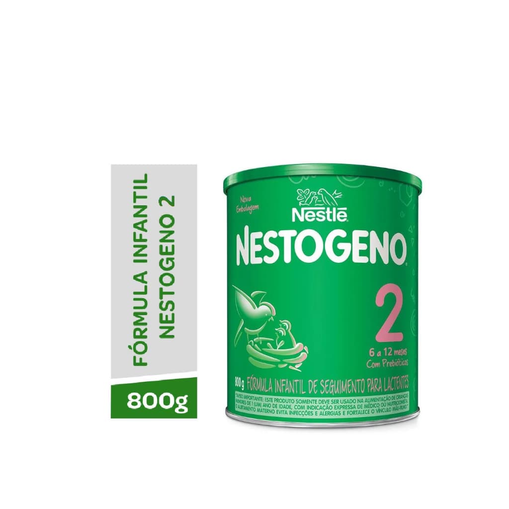 Fórmula Infantil Nestogeno 2 (6 - 12 Meses) 800g Nestlé