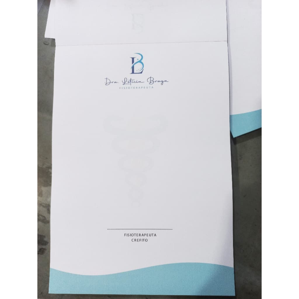 Bloco Receituario Personalizado A5