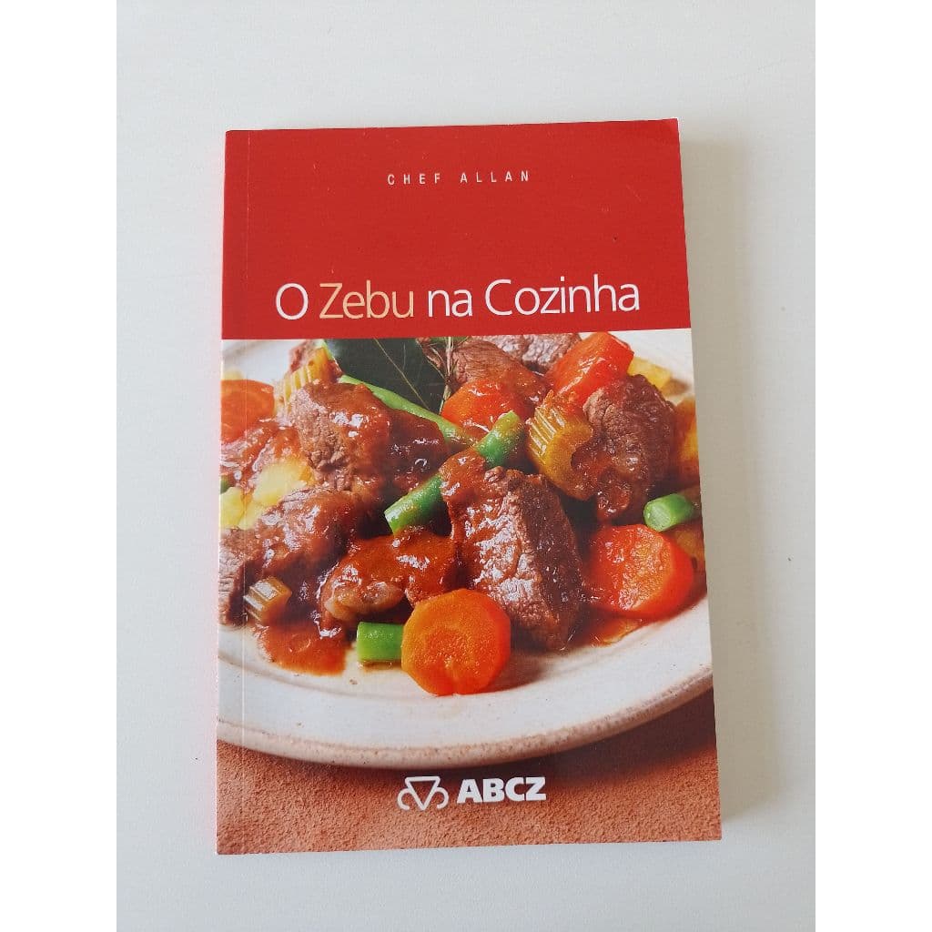 Livro O Zebu Na Cozinha Chef Allan Aa914