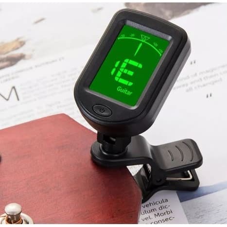 Afinador Digital Cromático Clip Violão Guitarra Cavaquinho Violilo Ukulele