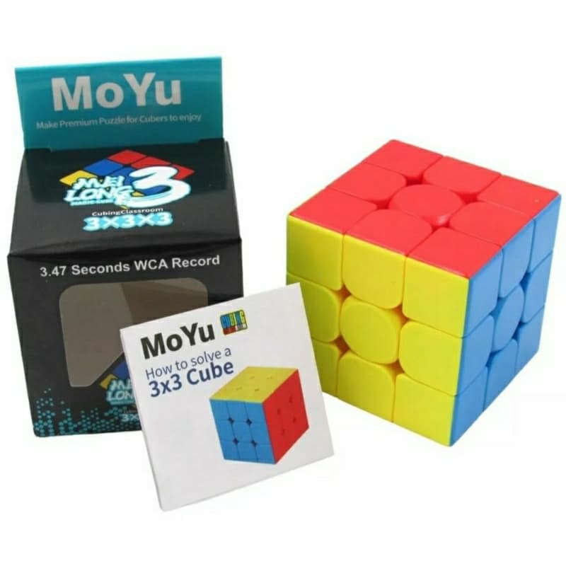 Cubo Mágico 3x3x3 Profissional Moyu Original Resistente