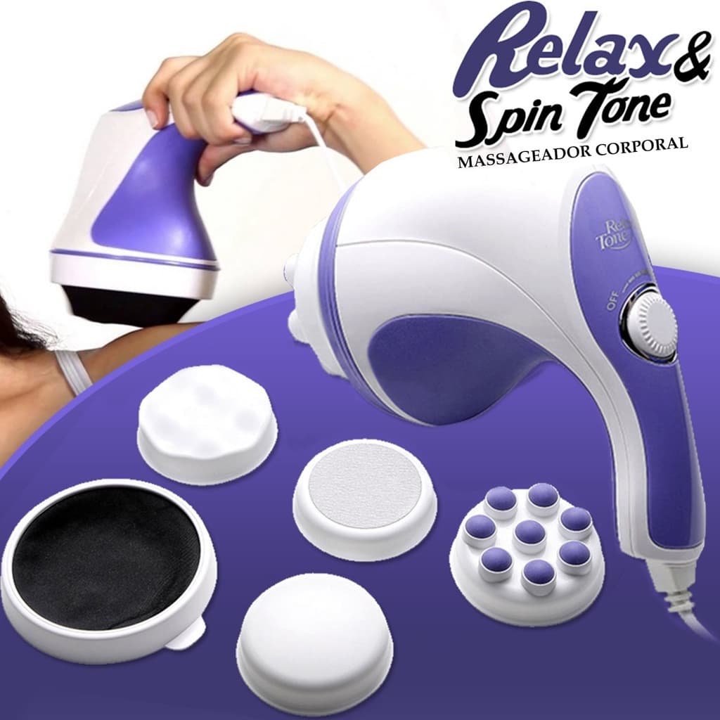 Massageador Orbital Corporal 360º Relax Spin Tone  - ENVIO IMEDIATO