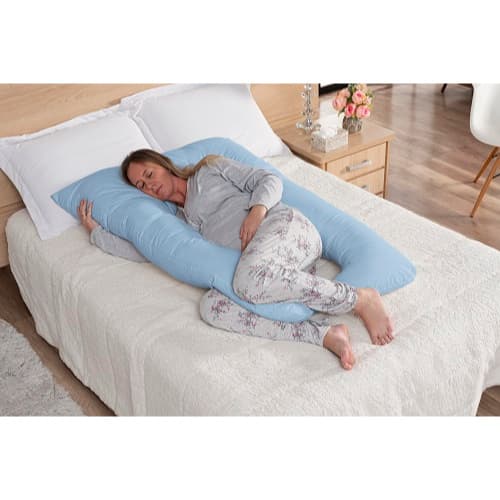 Travesseiro Gestante De Corpo Gravida Almofada Amamentação