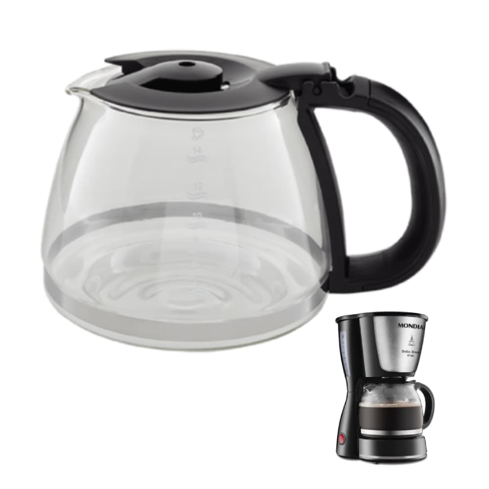 Jarra para Cafeteira Mondial Dolce Arome 18 Xícaras C-30