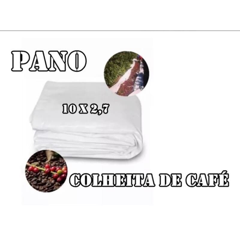 1 Pano De Colheita De Café 10.00 X 2.70 M Gramatura 160g