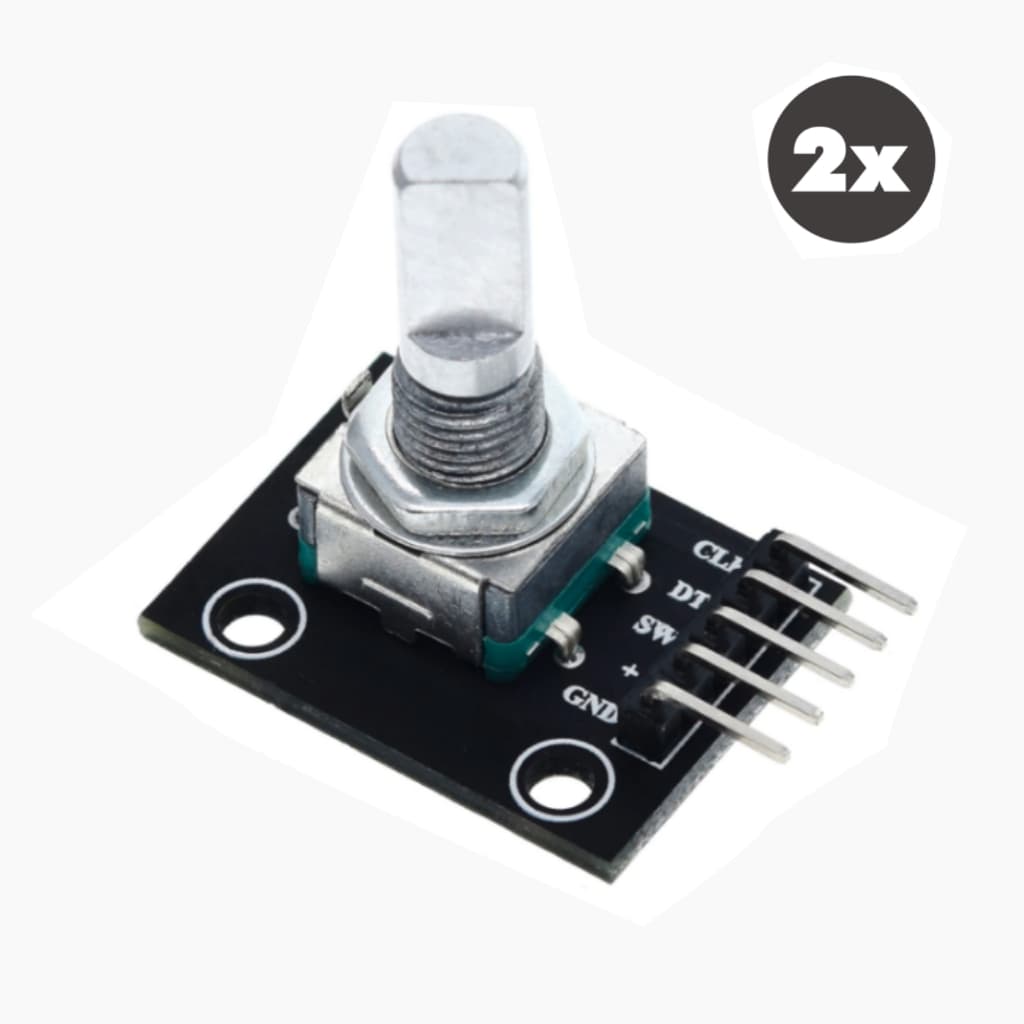 2 X Encoder Decoder KY-040 Rotacional