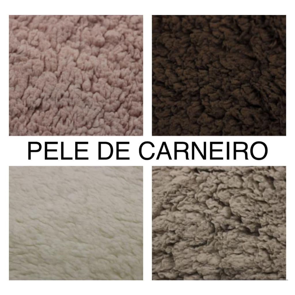 Tecido Pele De Carneiro Sherpa Carneirinho 2mt X 1,50mt RF308