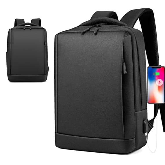 Mochila Unisex Executiva Casual Para Notebook 15,6  e outros / Multifuncional - USB - Ref. NO.1908