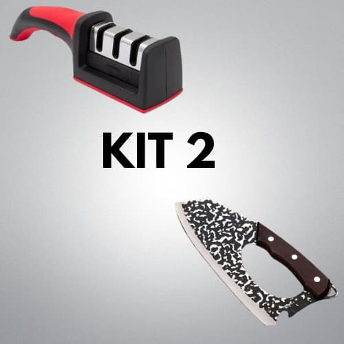 KIT Cutelo/Amolador - 3XZ STORE