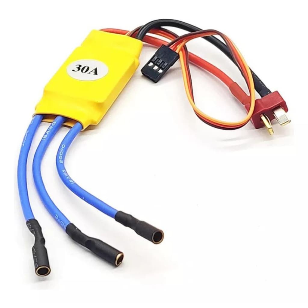 Esc 30a Aeromodelo Brushless Speed Control Conector T Deans