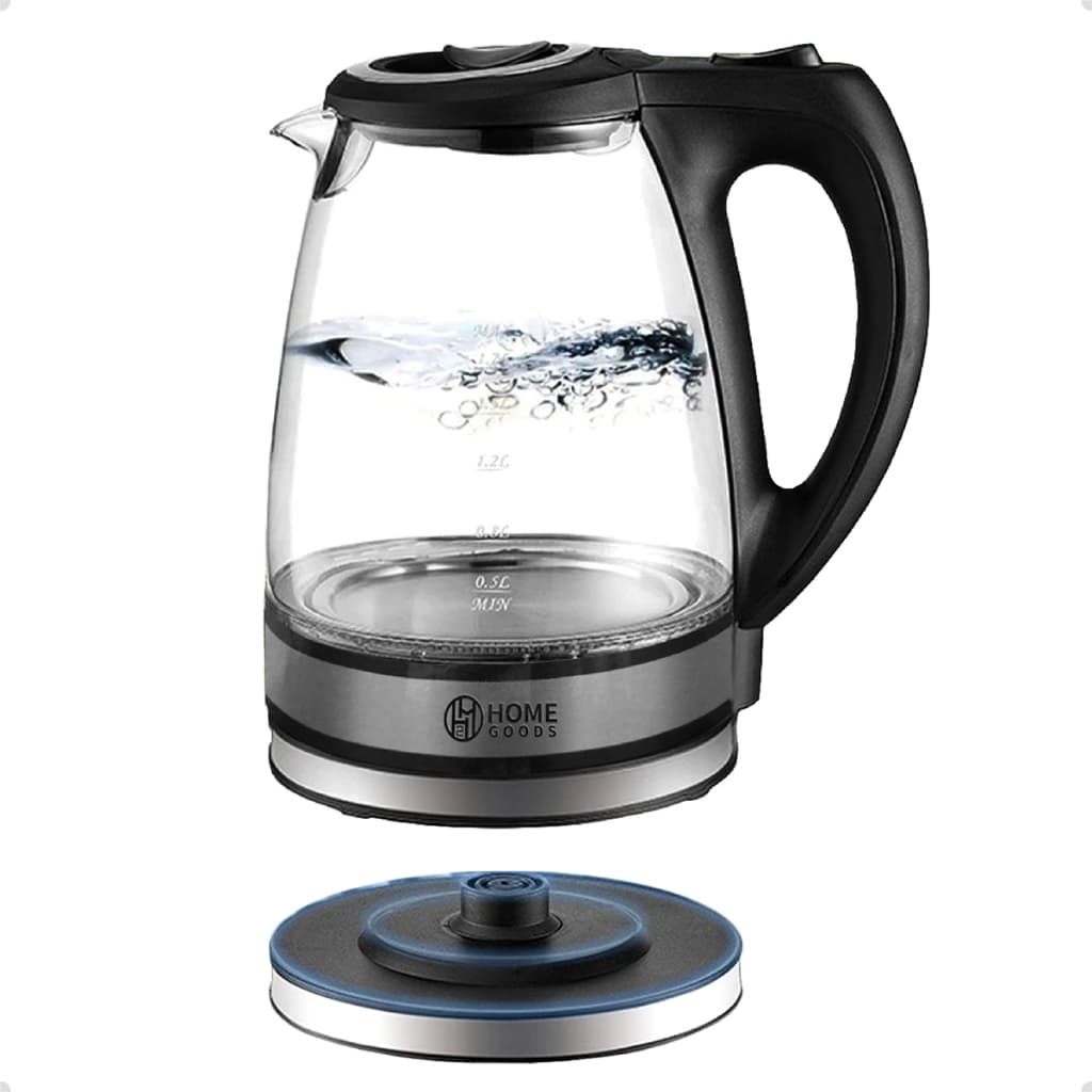 Chaleira Elétrica Auto Desligamento De Vidro 2 Litros 110V Ou 220V Linha Premium