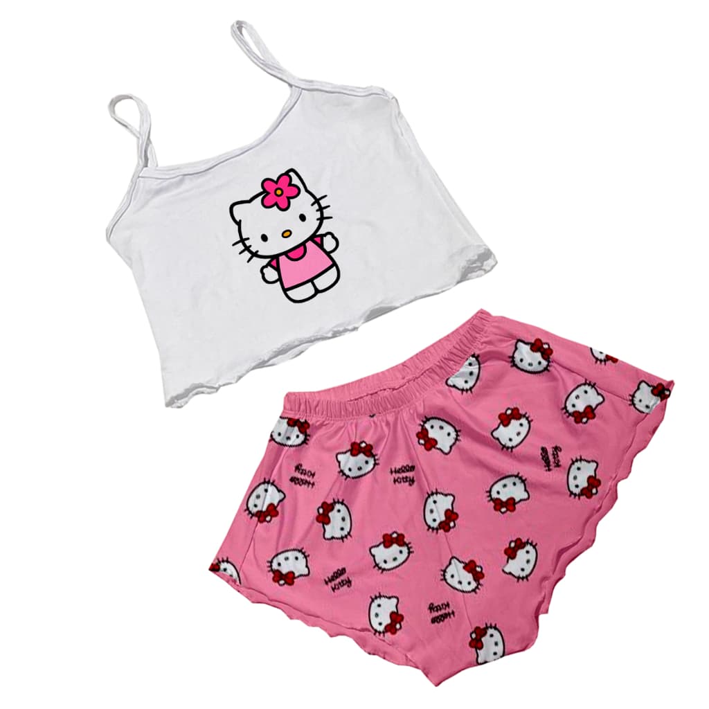 Baby doll hello kitty pink