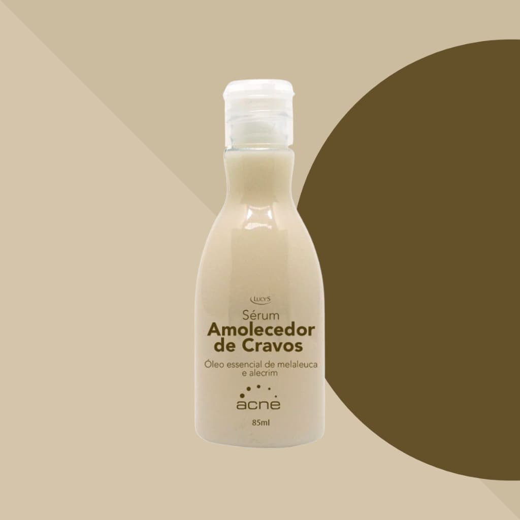 Sérum Amolecedor de Cravos com Òleo Essencial de Maleleuca e Alecrim