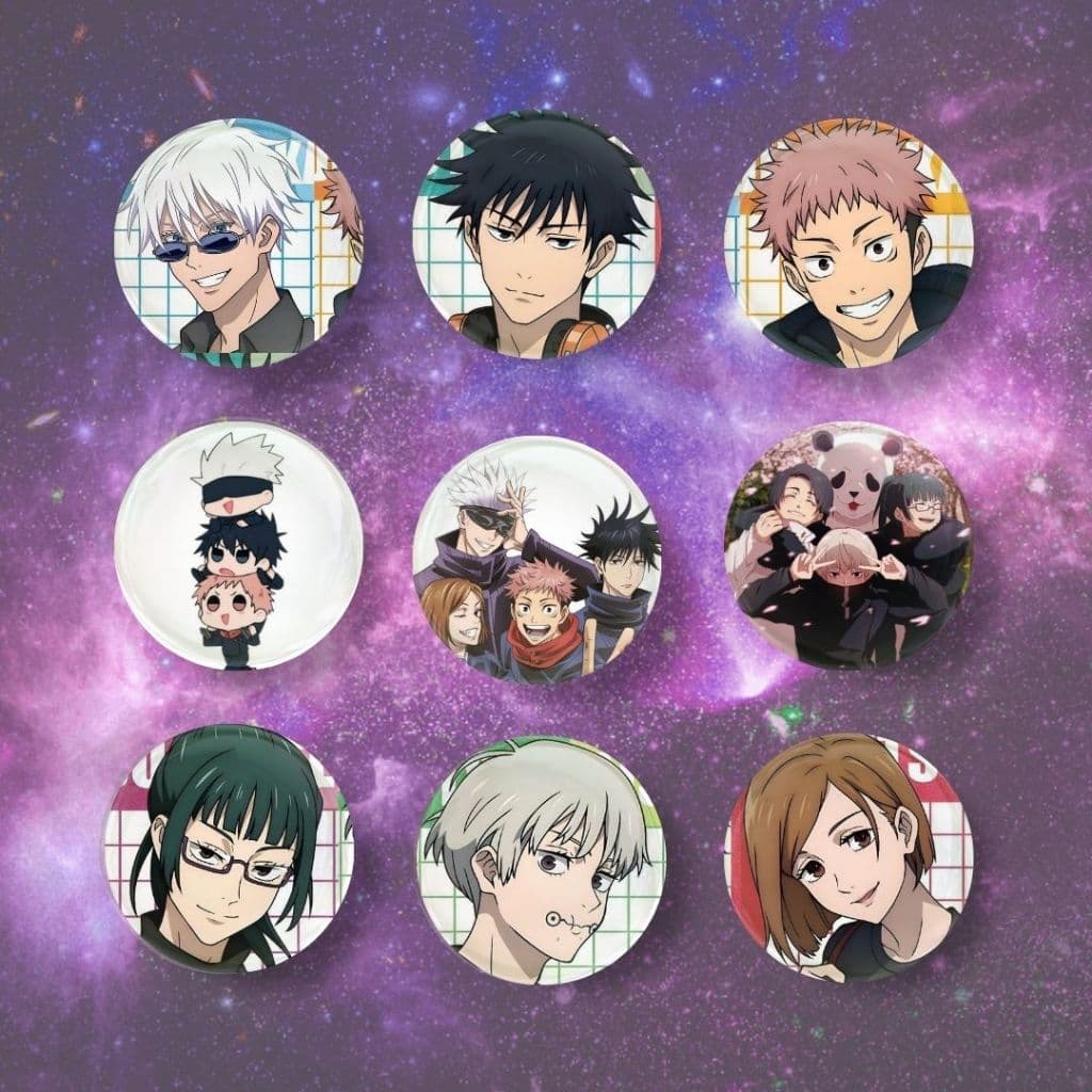 Jujutsu Kaisen Yuji Itadori Broches /Pin/Bottons pacotes atacado