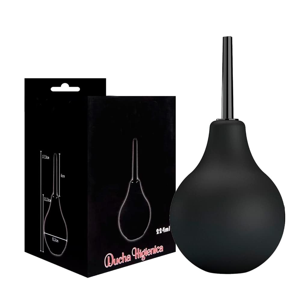 Ducha Higiênica Chuca Anal Vaginal Íntima Ginecológica 224ml Feminina Masculina Unissex