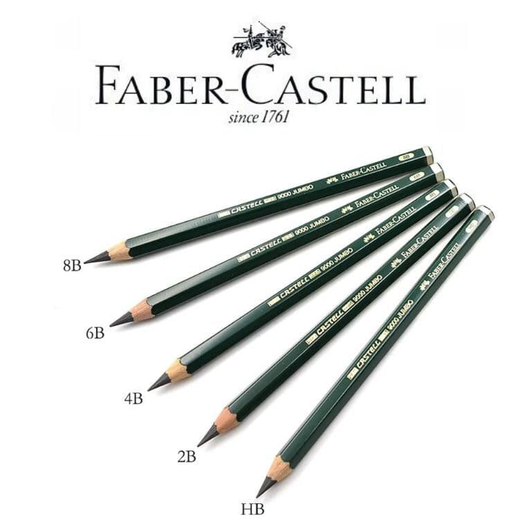 Lápis Grafite 9000 FABER-CASTELL