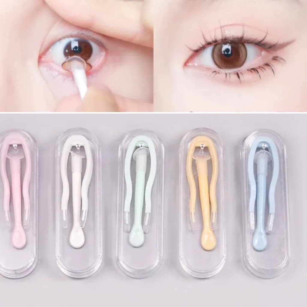 Aplicador de Lentes de contato Ventosa,  pinça  escolha seu kit