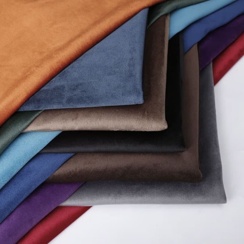 URATECIDOS Kit 2m Tecido Suede Veludo Premium Liso Para Sofá Decoração 2M X 1,40m