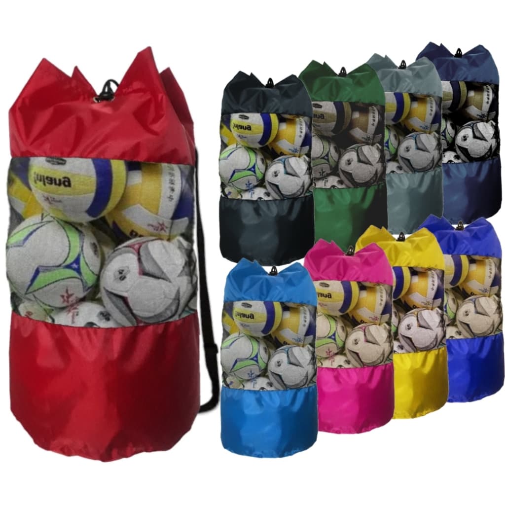 Porta Bolas De Futebol Tamanhos P M G e GG Basquete Vôlei futsal Grande Para Quadra e Campo Confeccionado Em Poliéster