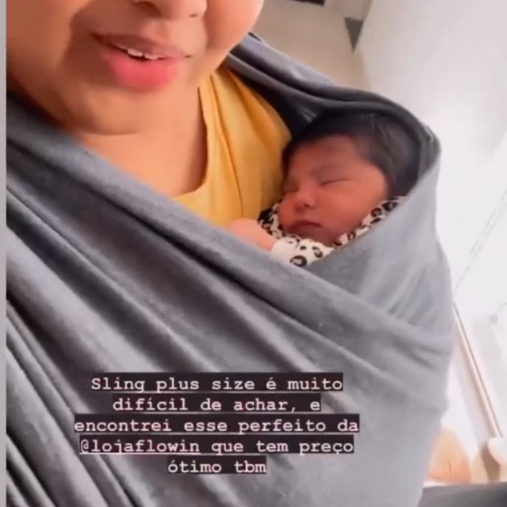 Sling PLUS SIZE Pronto Não Precisa Amarrar