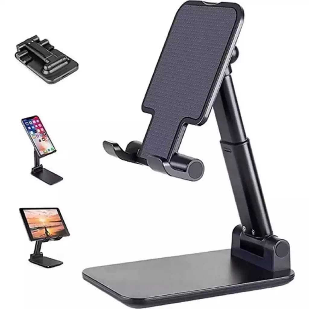 Suporte Ergonômico dobravel Portátil Celular/tablet - Ajustável Mesa/SUPORTE