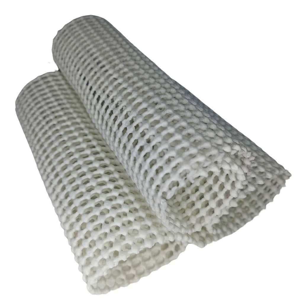 Tapete Anti-Derrapante - Branco - borrachinha para bico de pato