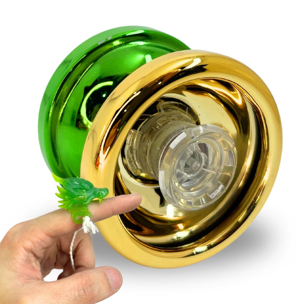 Kit 2 Und Io-io Yoyo Ioiô Profissional Alumínio Rolamento Brinquedo