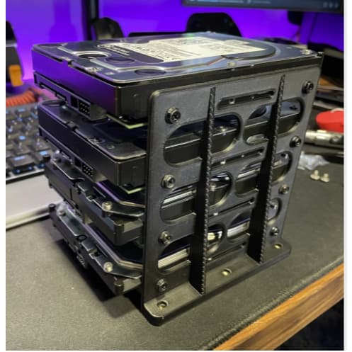 Rack HD 3.5" Interno e Externo