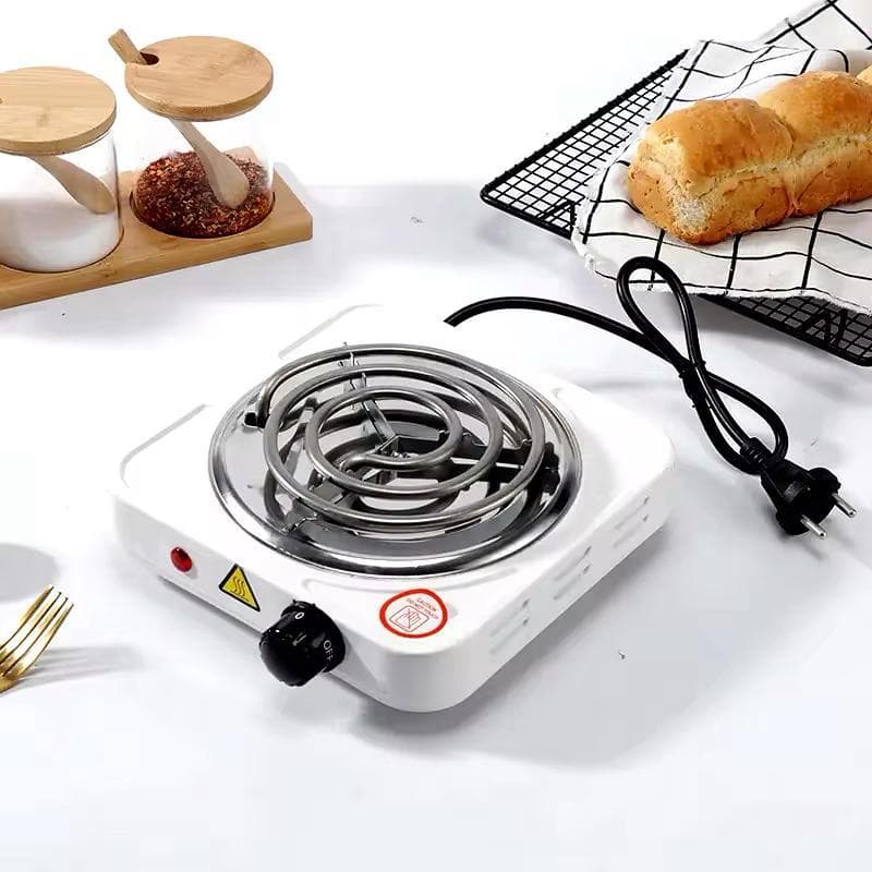 Fogareiro Elétrico Fogão 1 Boca  110V 1000W Cooktop Acampamento
