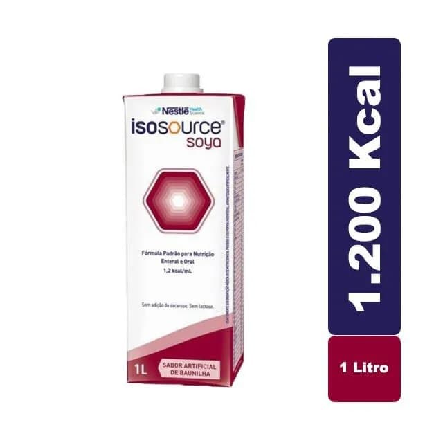 Isosource Soya Baunilha 1L Nestlé
