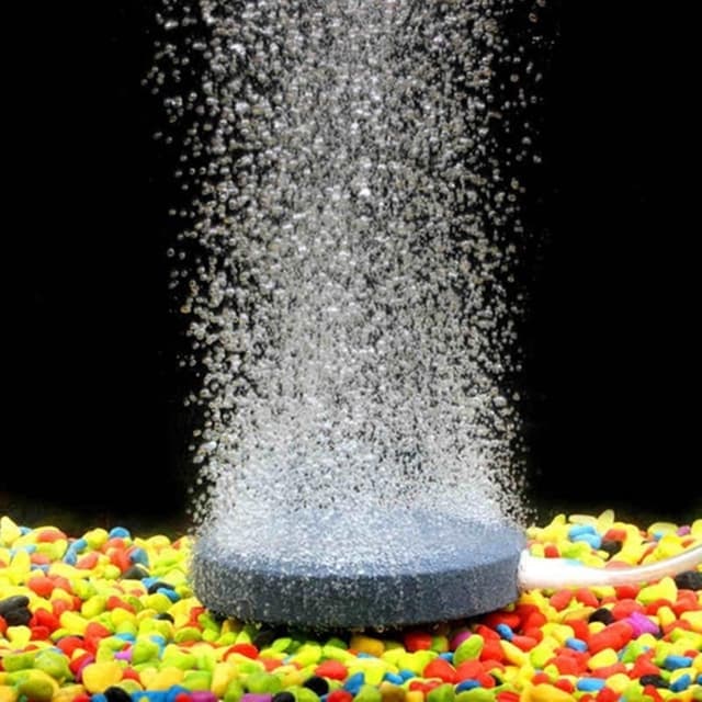 Pedra Porosa para aquario - Redonda 40x17mm