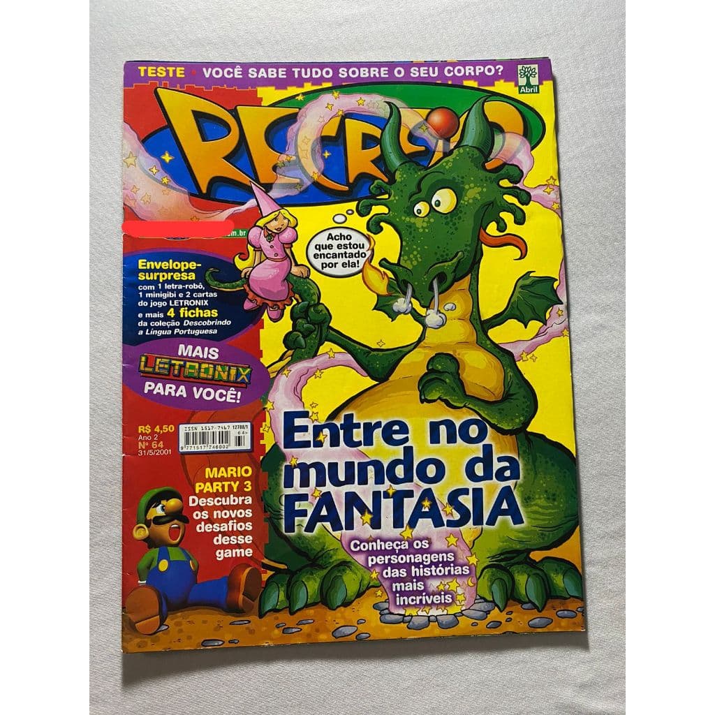Revista Recreio 17 Super Mario Rugrats: Os Anjinhos 9327