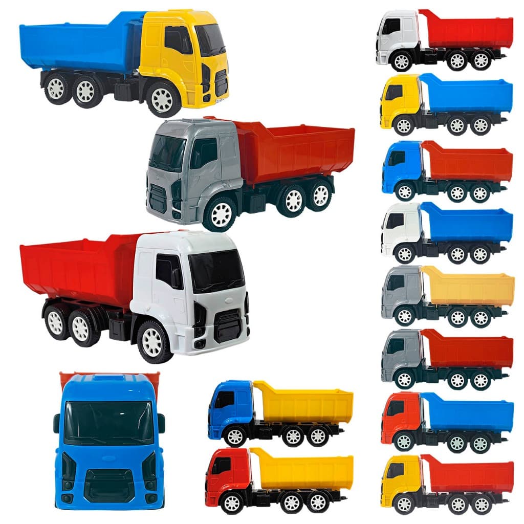 Caminhão Plástico Basculante Caçamba Médio 24Cm