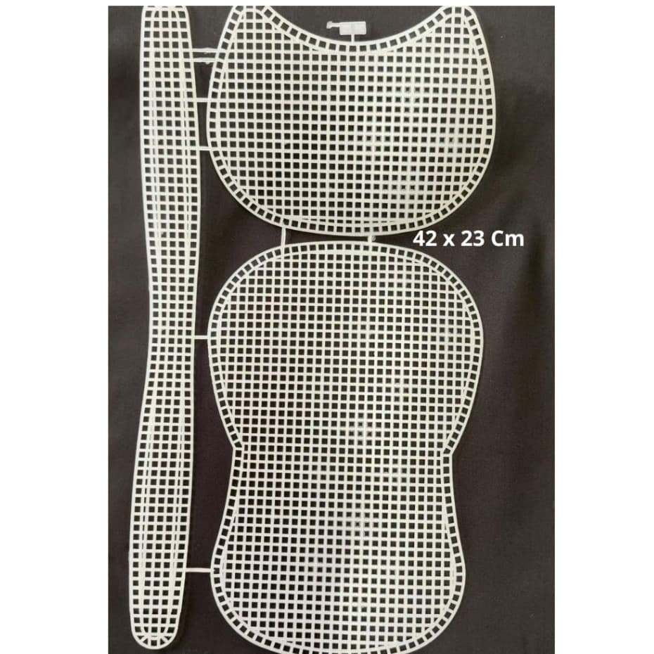 Tela Para Estrutura Bolsas e Artesanatos  42 x 23 Cm- Und