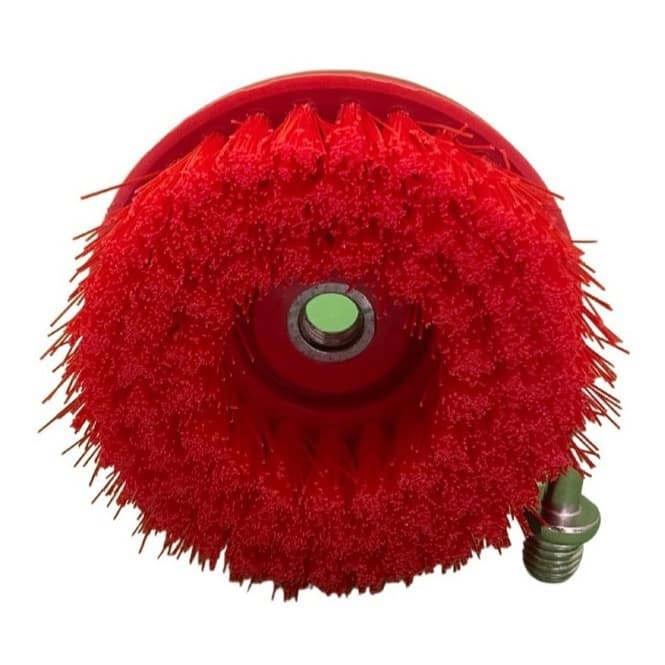 Escova Rotativa Politriz lavagem estofados sofás tecidos Super Macia em Nylon 110mm adaptador furadeira