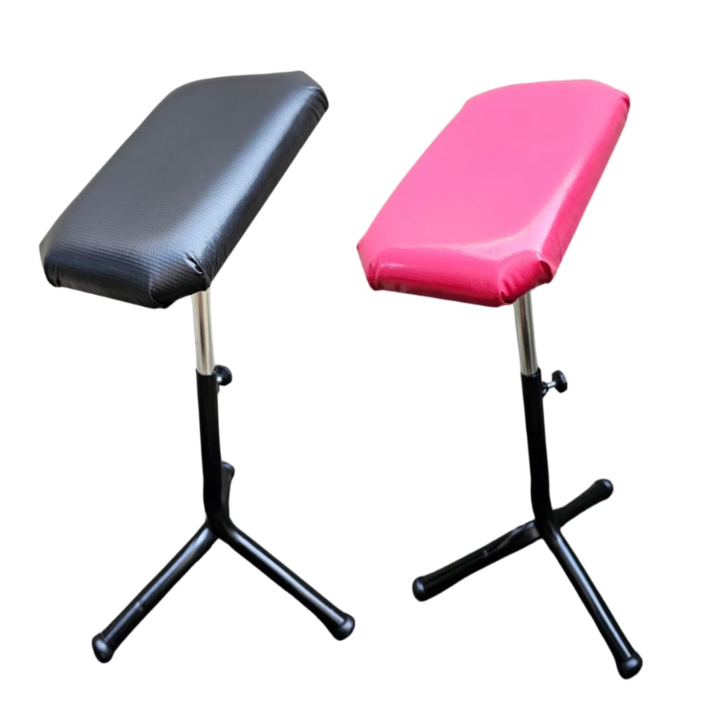 Suporte Tripé Manicure com Apoio das Pernas para Pedicure com Regulagem de Altura