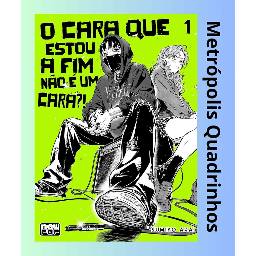 Mangá O Cara Que Estou A Fim Não É Um Cara?! Nº 1 ( New Pop - 2024 ) Lacrado - Girls Love