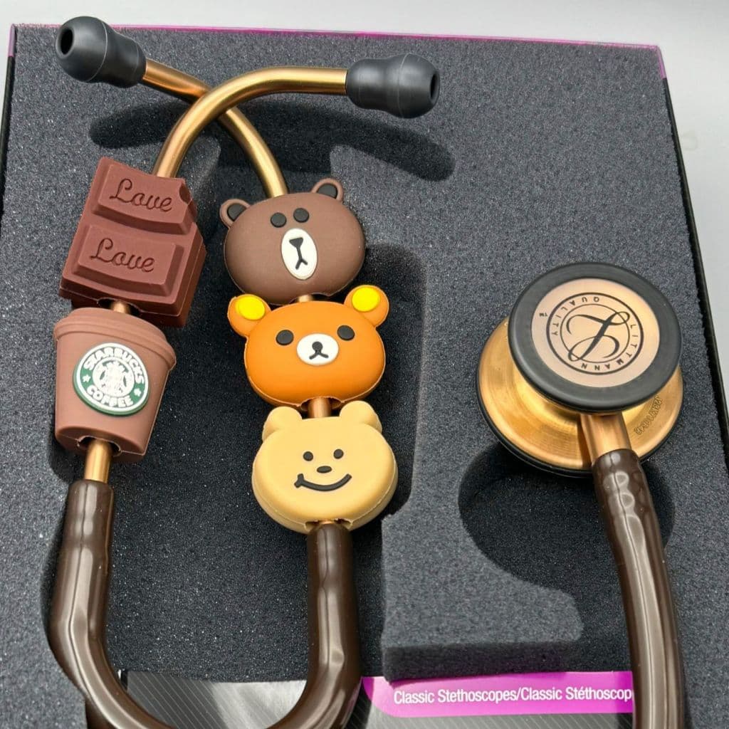 Acessório para Estetoscópio 01 ao 40 - Enfeite para Estetoscópio Pediátrico/Enfermagem Pingente Clínico Fofura