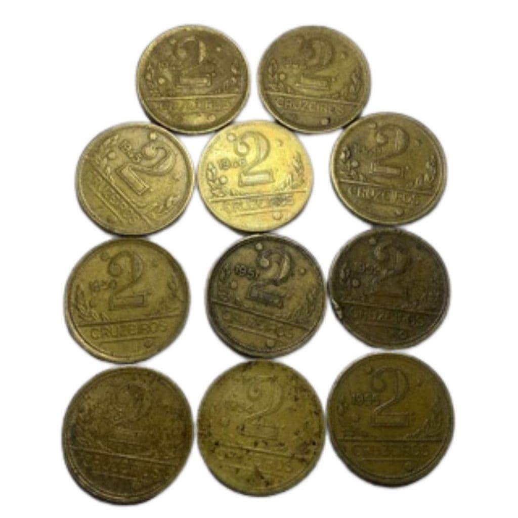 2 Cruzeiros - 1943 - 1944 - 1945 -1946 -1947 - 1949 - 1950 - 1951 - 1952 - 1953 - 1954 - 1955 - MBC