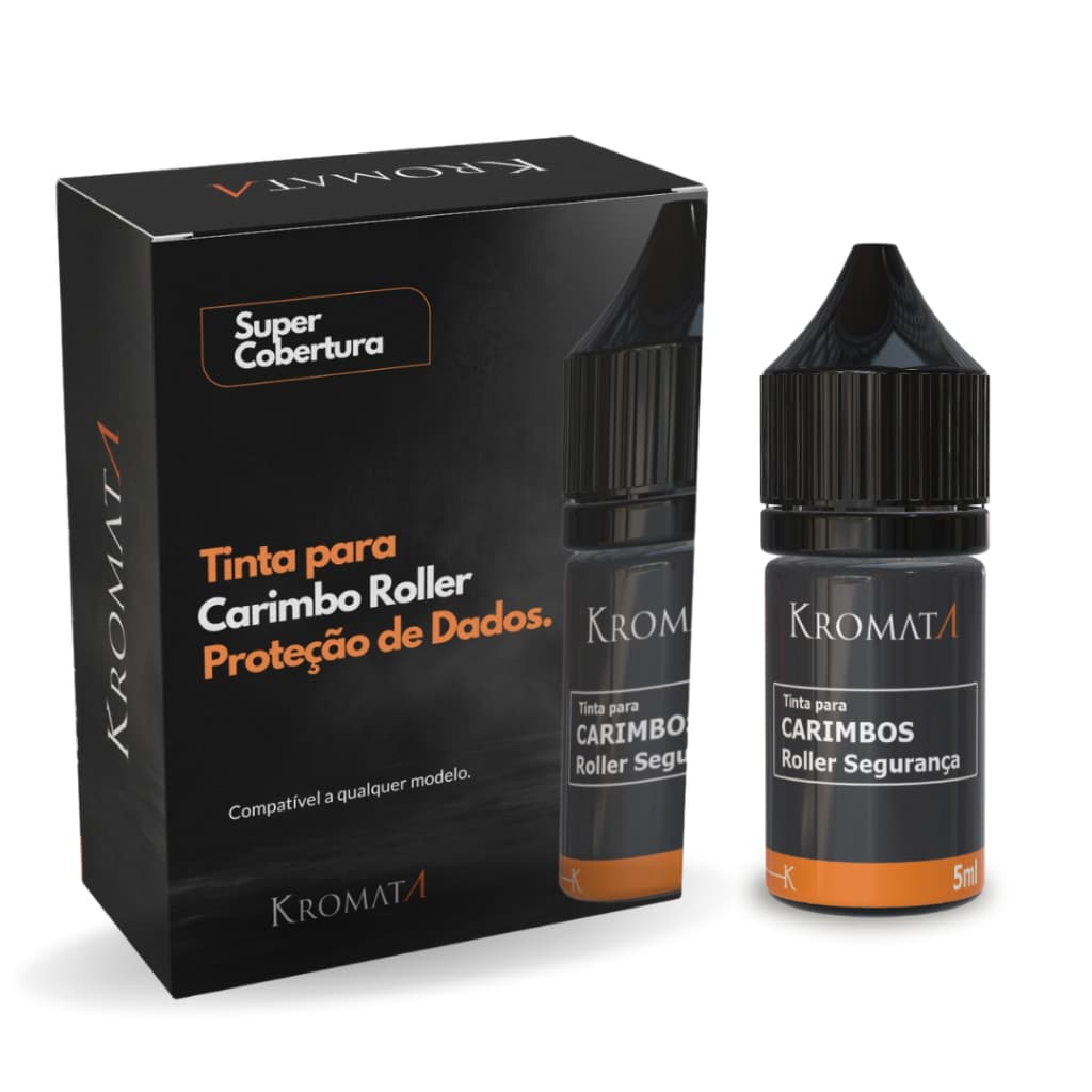 Tinta Para Carimbos Roller Proteção De Dados E Segurança